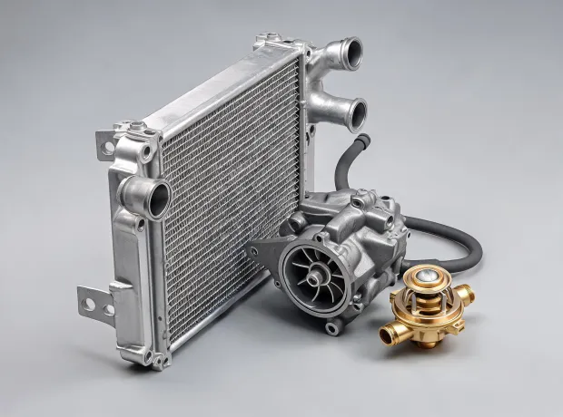Optimal distributor channel review for cooling ignition and driveline components